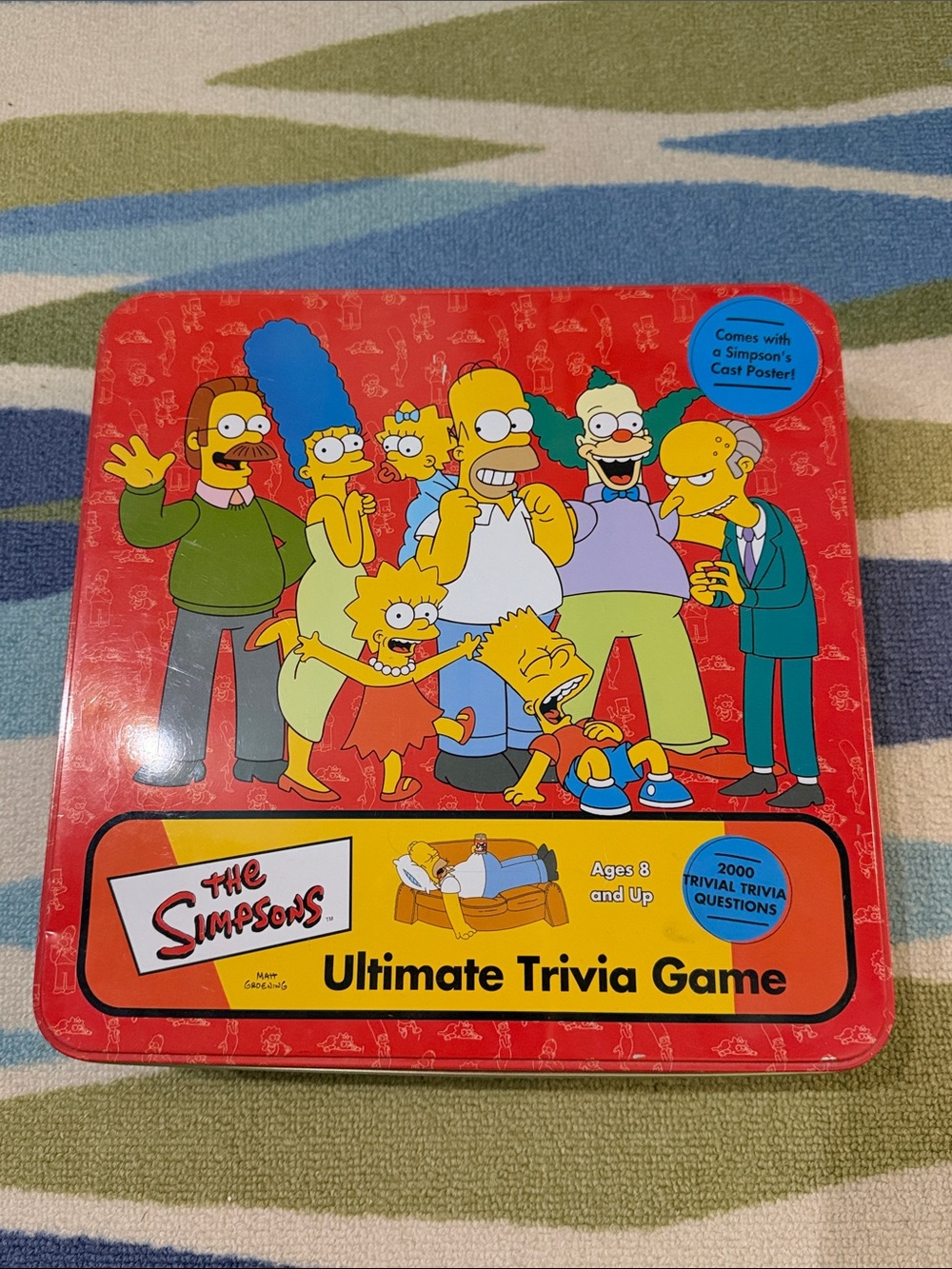 Ultimate Trivia Game - Red Collector's Tin